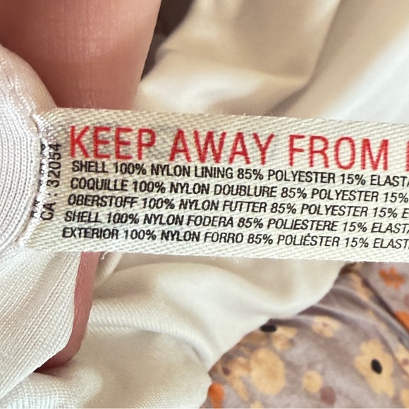 FP Movement Varsity Blues Floral Short Lined Running Athleisure Sports M - Picture 11 of 11